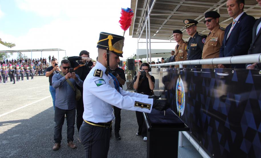 Solenidade do Espadim Tiradentes.