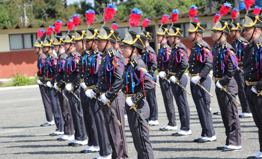 Solenidade do Espadim Tiradentes.