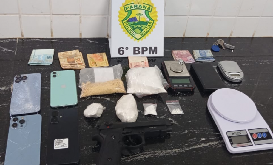 PMPR prende três pessoas por tráfico e associação para o tráfico em Cascavel