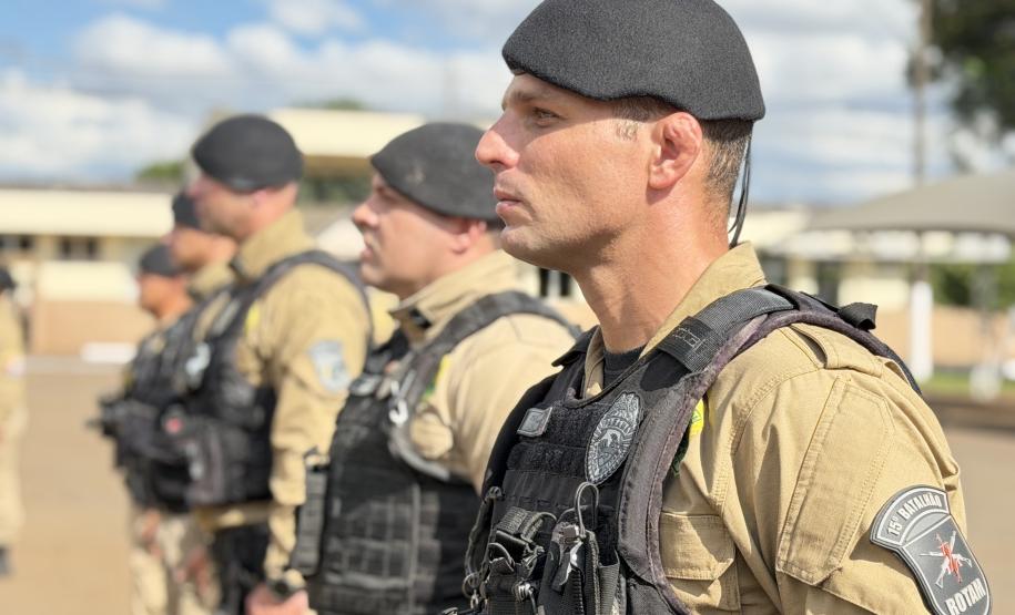 A Polícia Militar do Paraná (PMPR) realizou, na tarde desta quarta-feira (27), a solenidade de entrega de comando do 15º Batalhão de Polícia Militar (15º BPM)