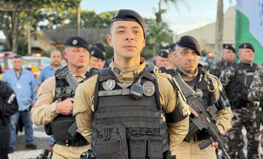 A Operação Sinergia IV integra as ações da Missão Paraná, estratégia do Governo do Estado voltada à descentralização das políticas públicas de segurança