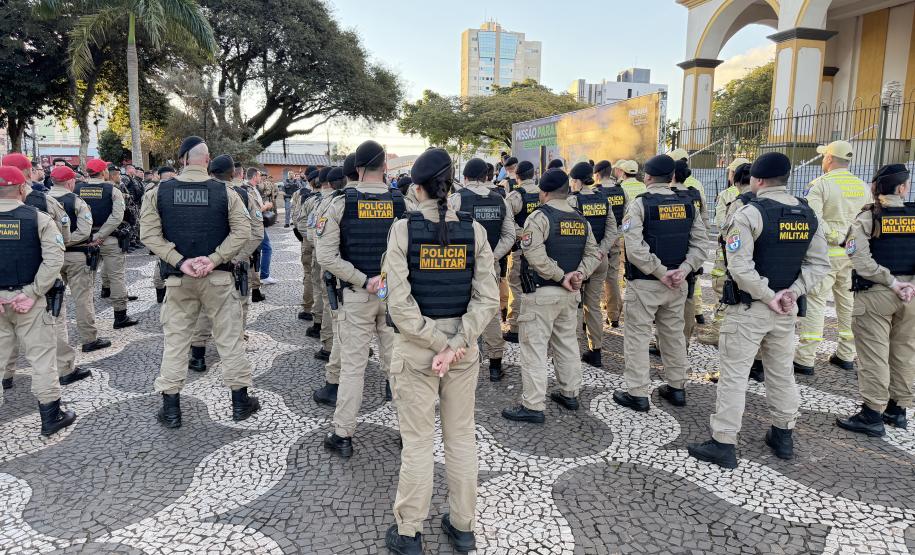 A Operação Sinergia IV integra as ações da Missão Paraná, estratégia do Governo do Estado voltada à descentralização das políticas públicas de segurança
