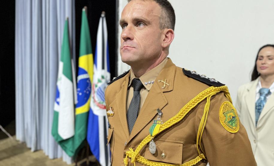 Durante a solenidade, foram entregues a Medalha “Guardião do Norte Pioneiro” e a Medalha Policial Militar