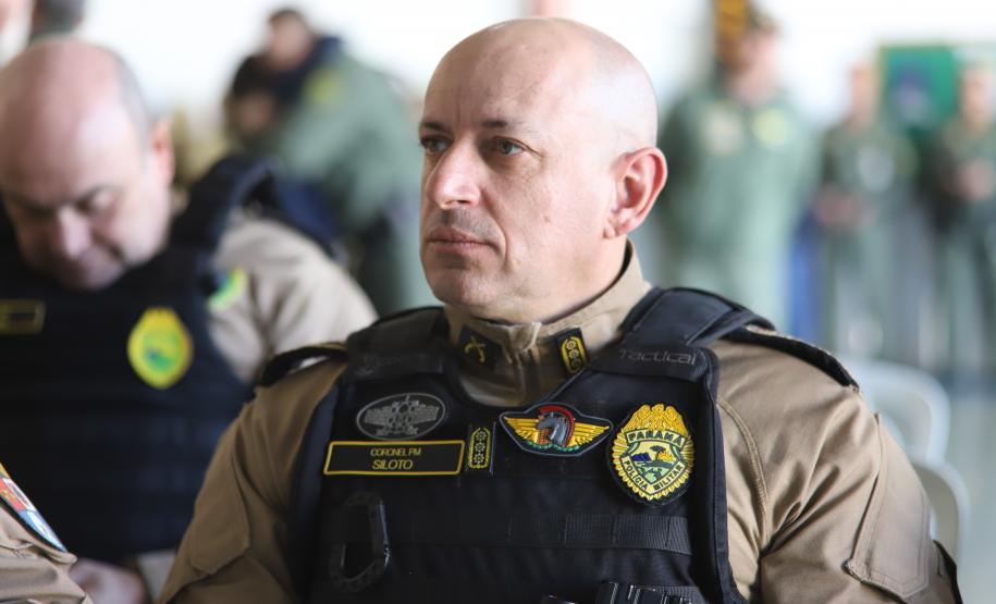 Na ocasião, o tenente-coronel Andrey Müller Iark transmitiu a função ao tenente-coronel Márcio Valim de Souza