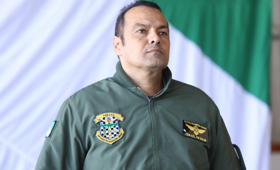 Na ocasião, o tenente-coronel Andrey Müller Iark transmitiu a função ao tenente-coronel Márcio Valim de Souza