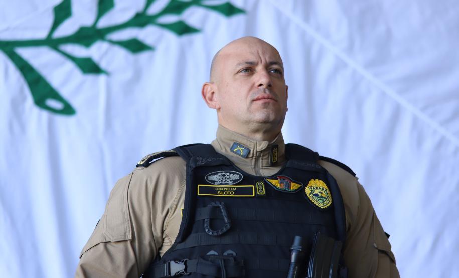 Na ocasião, o tenente-coronel Andrey Müller Iark transmitiu a função ao tenente-coronel Márcio Valim de Souza