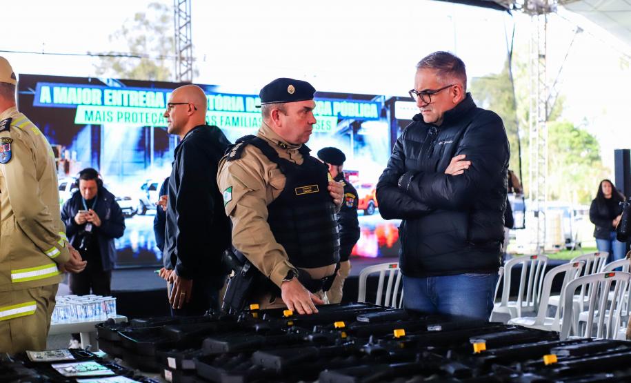 Entrega de viaturas São José dos Pinhais