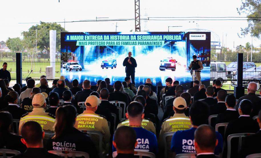 Entrega de viaturas São José dos Pinhais