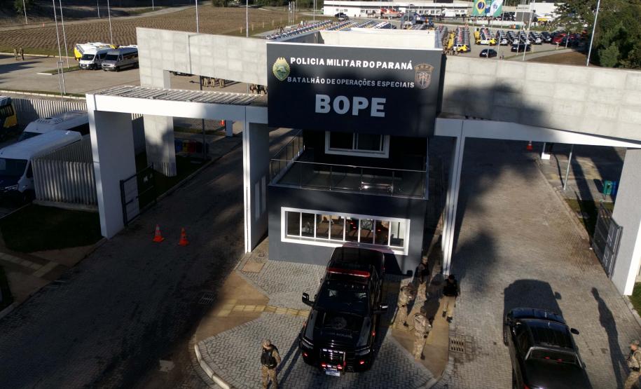 Com nova sede do BOPE e equipamentos, PMPR amplia operações de alta complexidade