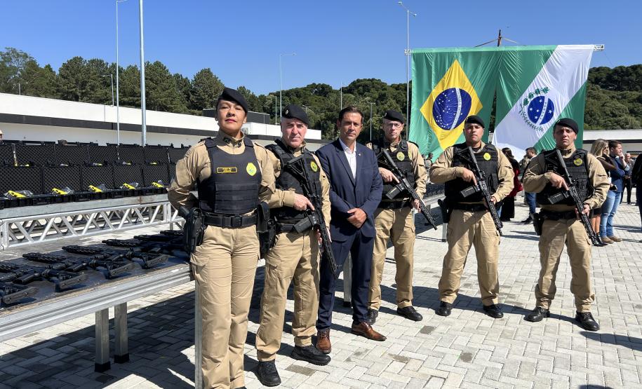 A PMPR recebeu um conjunto de investimentos voltados à modernização da estrutura operacional, ampliação da capacidade tática e fortalecimento da presença ostensiva em todo o território paranaense