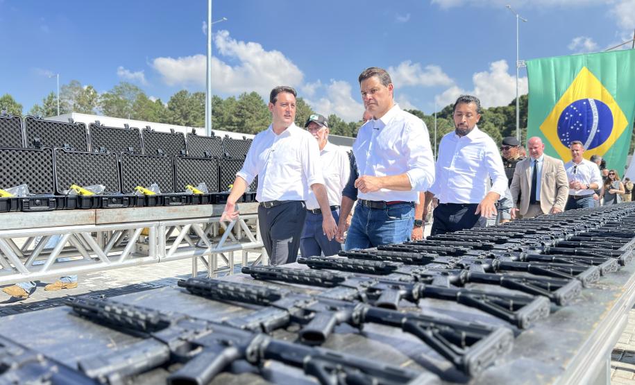 A PMPR recebeu um conjunto de investimentos voltados à modernização da estrutura operacional, ampliação da capacidade tática e fortalecimento da presença ostensiva em todo o território paranaense