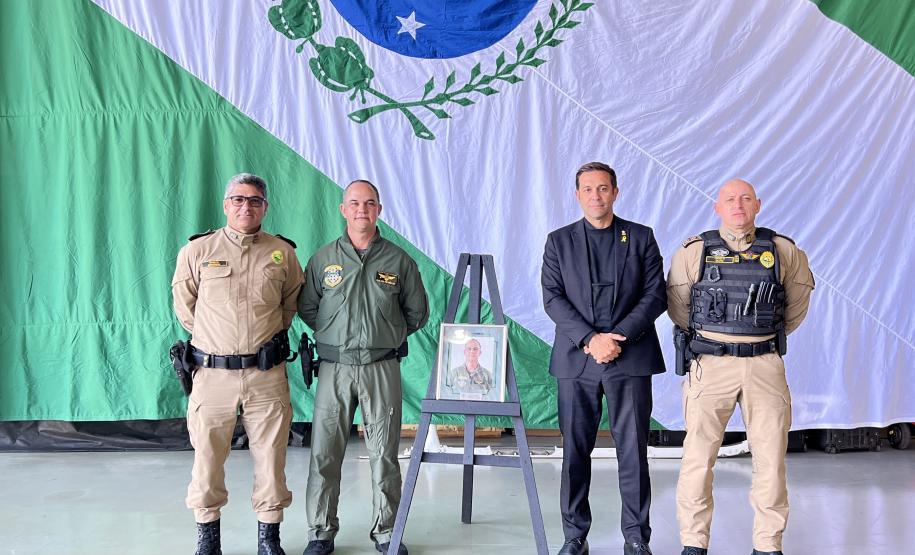 Na ocasião, o tenente-coronel Andrey Müller Iark transmitiu a função ao tenente-coronel Márcio Valim de Souza