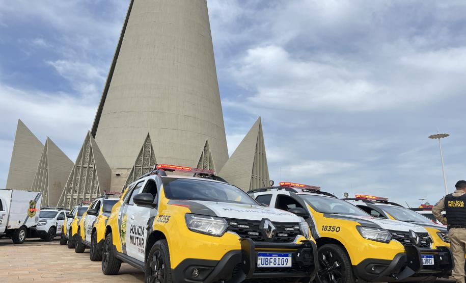 Novas viaturas garantem o reforço do policiamento na região