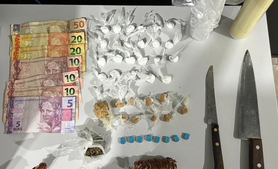 PMPR e PCPR desarticulam ponto de tráfico de drogas em Japira
