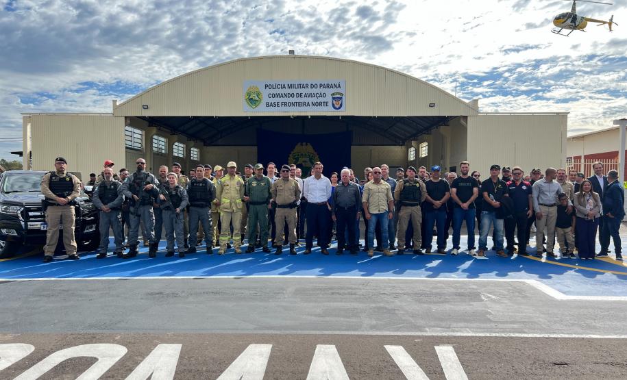 Nova base aérea da PMPR em Umuarama amplia presença policial no Noroeste e fronteira