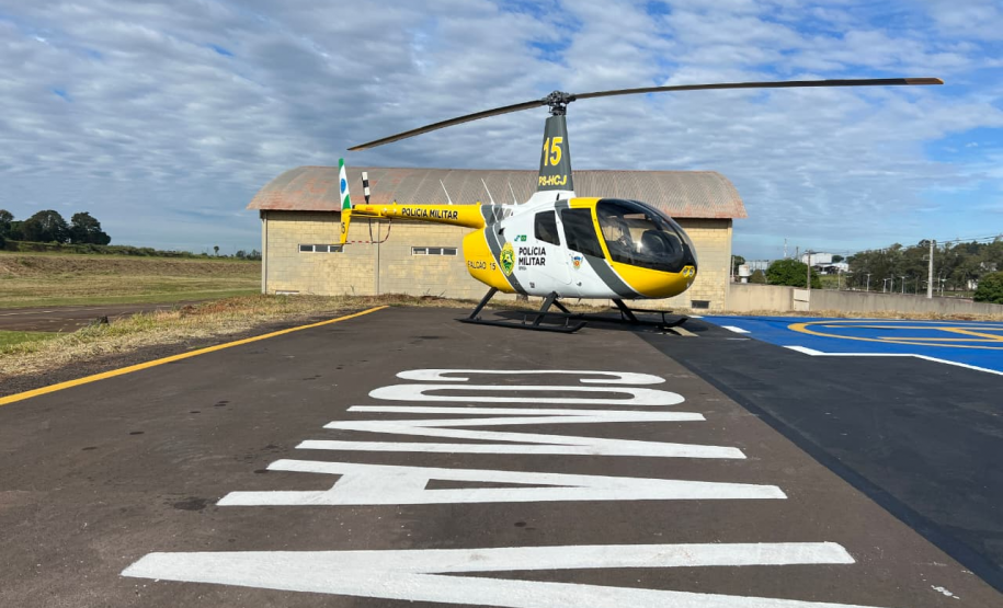 Nova base aérea da PMPR em Umuarama amplia presença policial no Noroeste e fronteira
