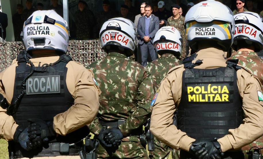 Policiais da PMPR concluem treinamento para escolta de autoridades e comboios