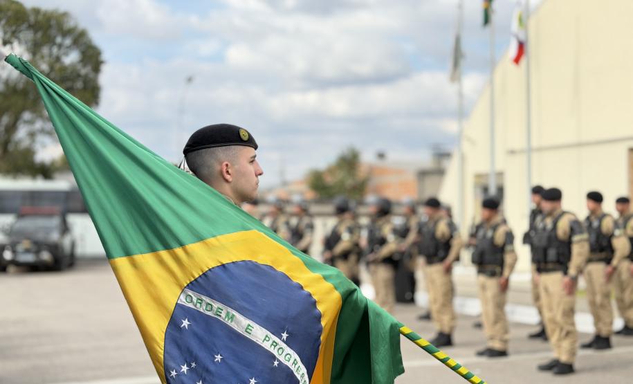 Durante a solenidade, foi ressaltada a trajetória do 20º BPM, criado em 7 de junho de 2006