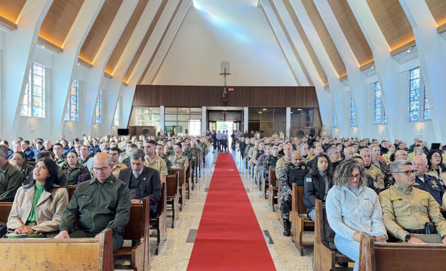 PMPR participa das celebrações da Páscoa dos Militares em Curitiba