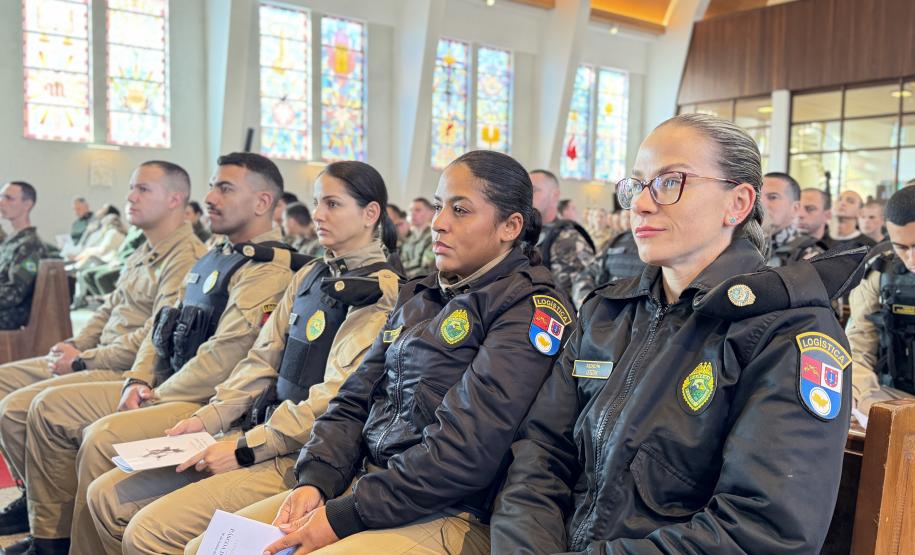 PMPR participa das celebrações da Páscoa dos Militares em Curitiba
