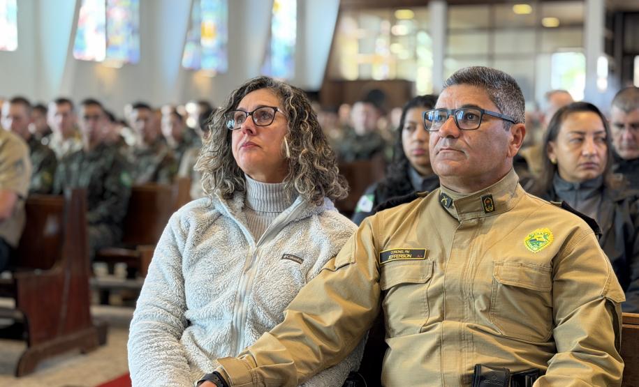 PMPR participa das celebrações da Páscoa dos Militares em Curitiba
