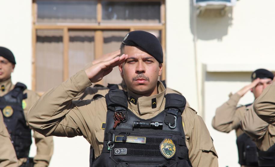 Durante a solenidade, foi ressaltada a trajetória do 20º BPM, criado em 7 de junho de 2006