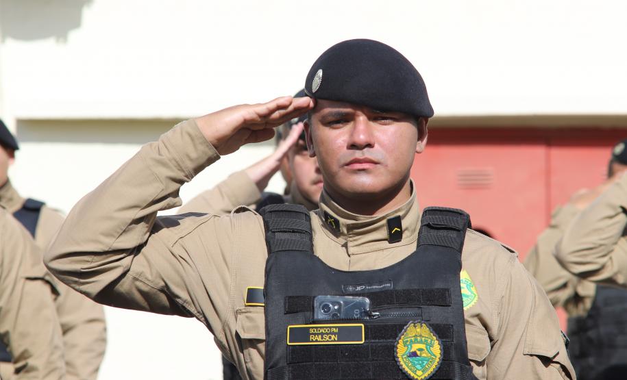Durante a solenidade, foi ressaltada a trajetória do 20º BPM, criado em 7 de junho de 2006