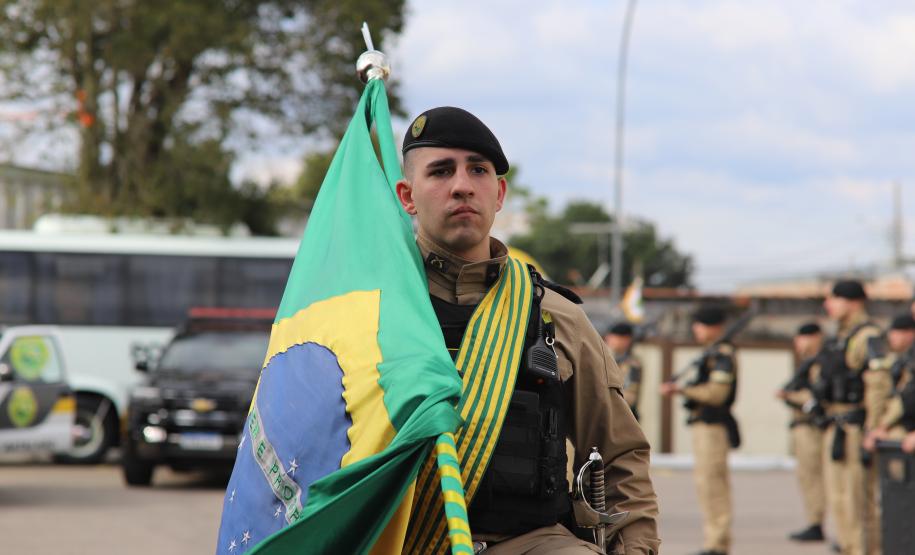 Durante a solenidade, foi ressaltada a trajetória do 20º BPM, criado em 7 de junho de 2006
