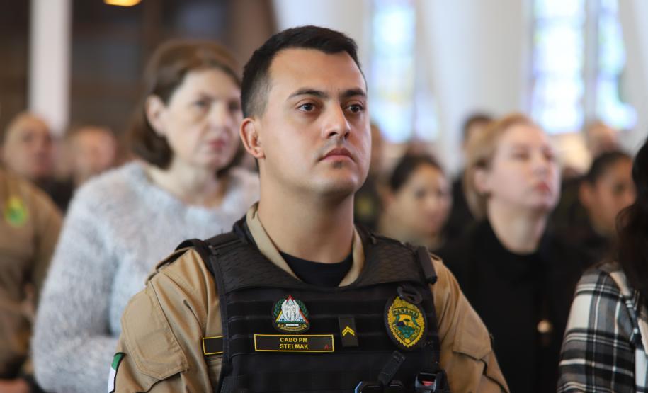 PMPR participa das celebrações da Páscoa dos Militares em Curitiba