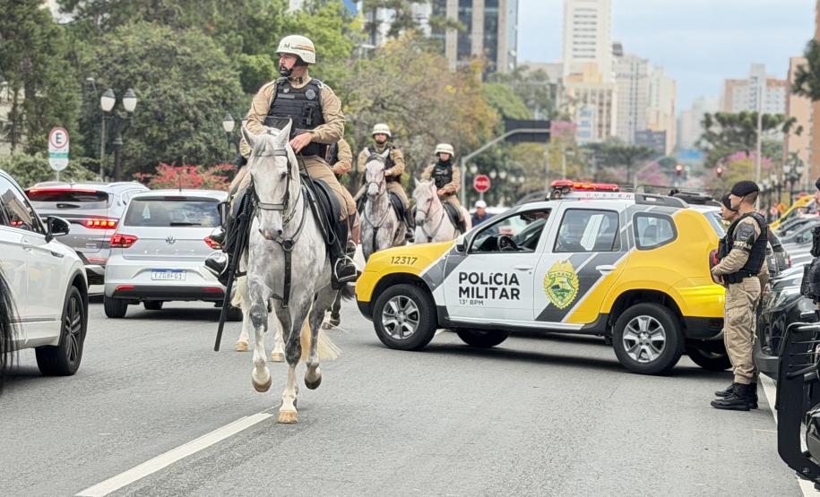 PMPR amplia presença policial em áreas estratégicas da capital