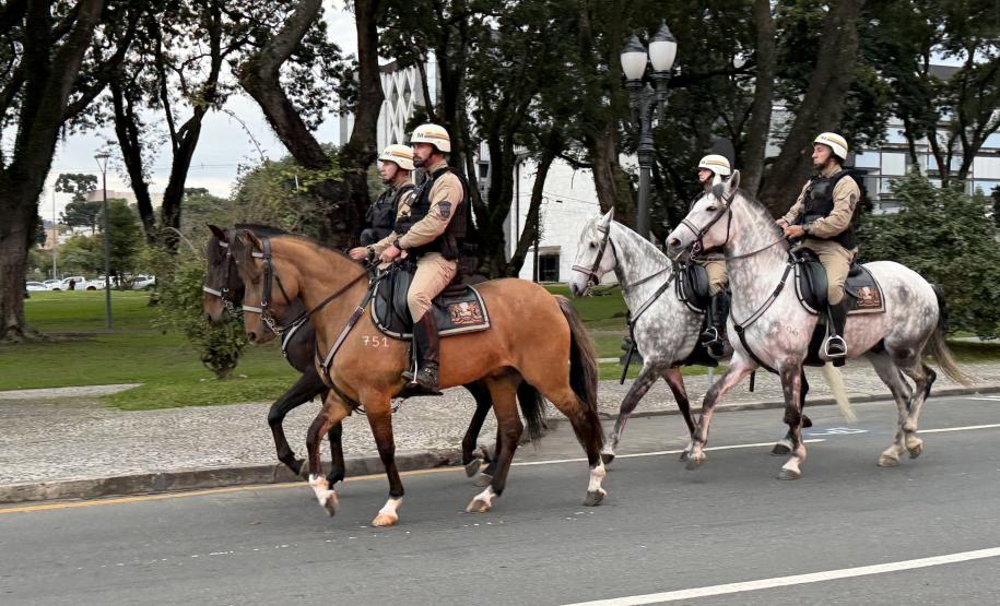 PMPR amplia presença policial em áreas estratégicas da capital