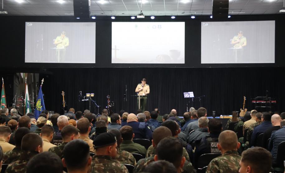 PMPR participa das celebrações da Páscoa dos Militares em Curitiba