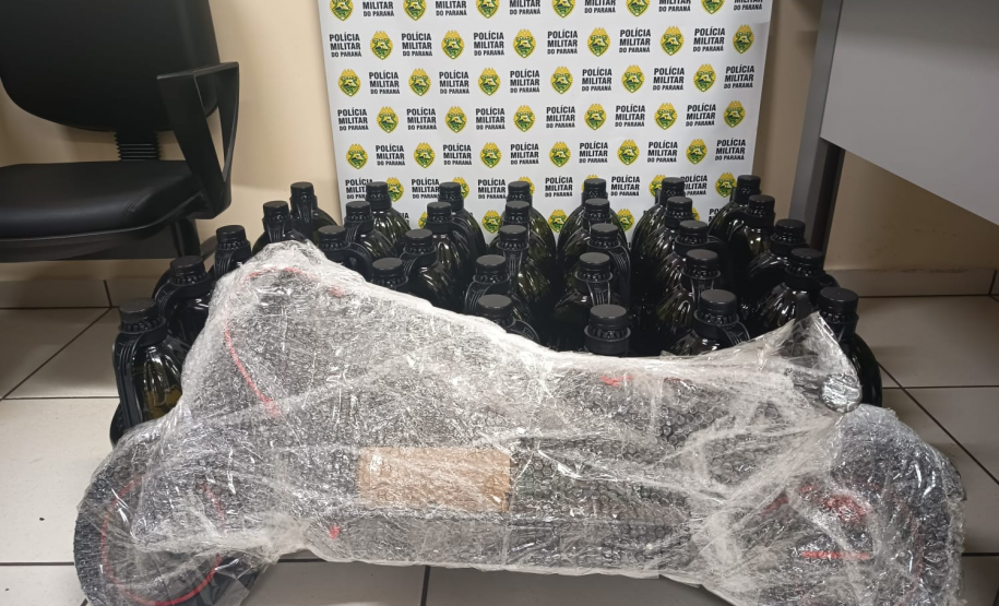 PMPR apreende medicamentos e mercadorias irregulares na PR-323