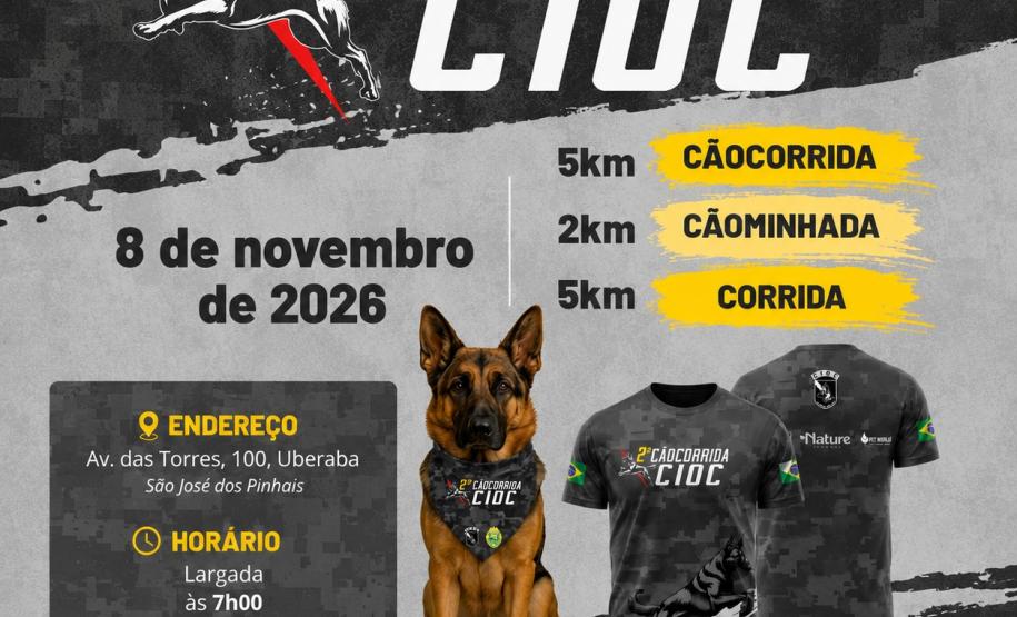 Inscrições para três corridas da PMPR entram na reta final; veja prazos e como participar