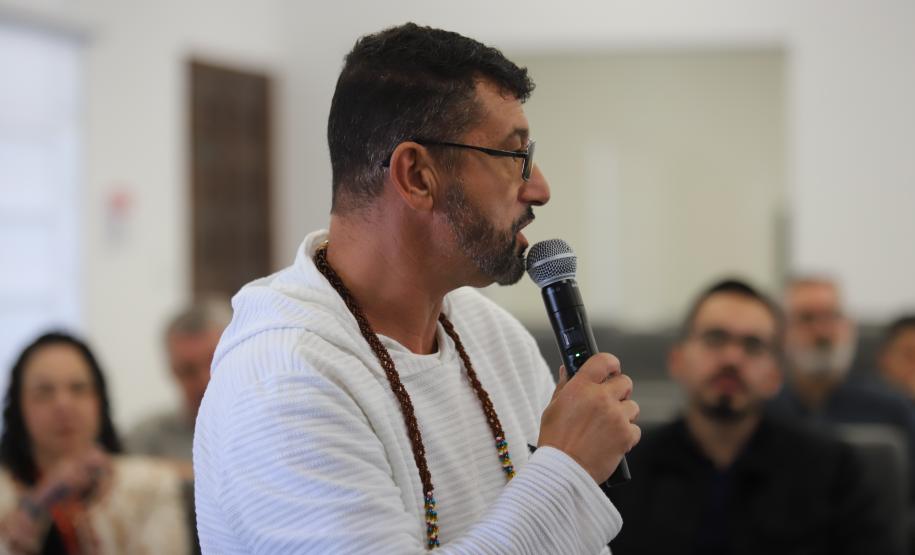 Reunião em Curitiba foi presidida pelo comandante do Comando do Policiamento Especializado, coronel Rogério Gomes Pitz, e abordou a criação de diretrizes para padronizar a atuação policial, com respeito à liberdade religiosa e aos direitos fundamentais.