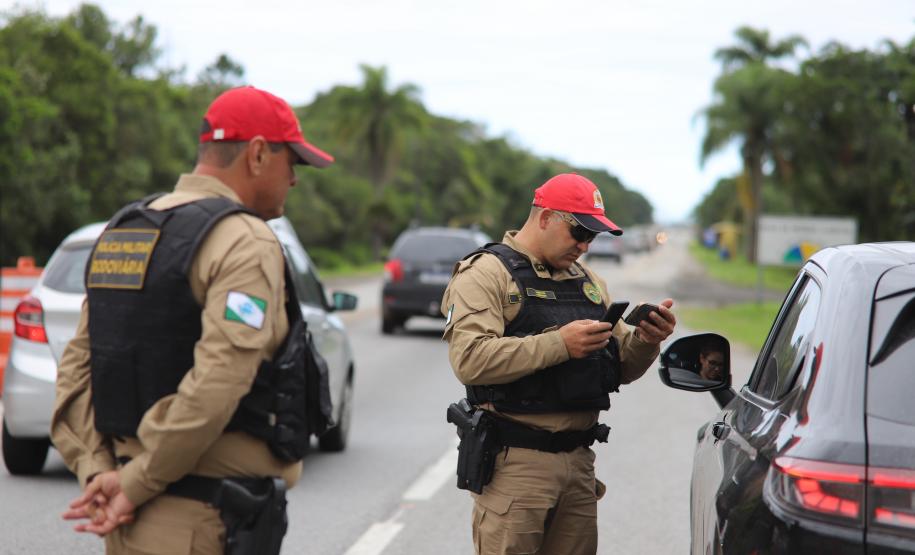PMPR intensifica fiscalização nas rodovias estaduais durante feriado prolongado