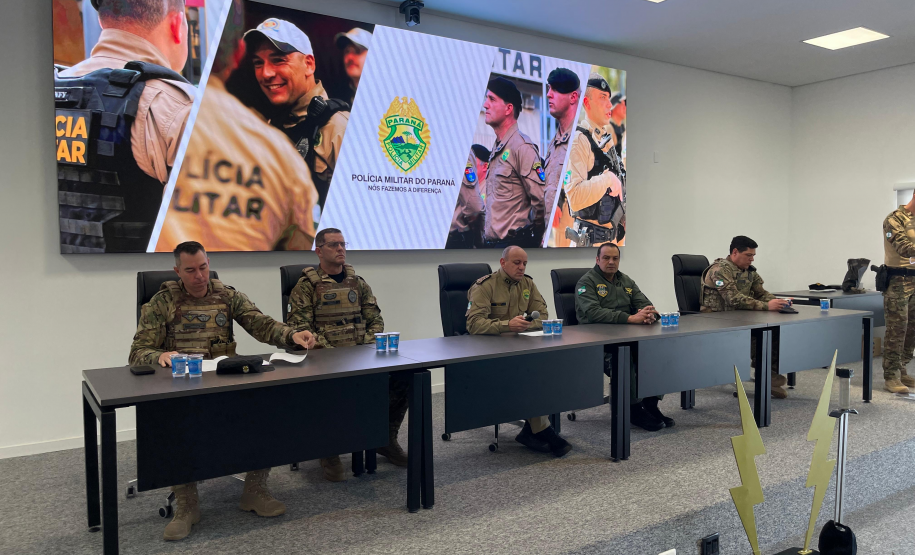 PMPR inicia curso inédito para especializar 41 policiais em ações táticas e situações de crise