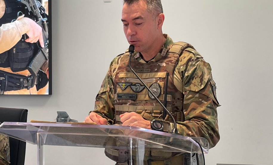 PMPR inicia curso inédito para especializar 41 policiais em ações táticas e situações de crise