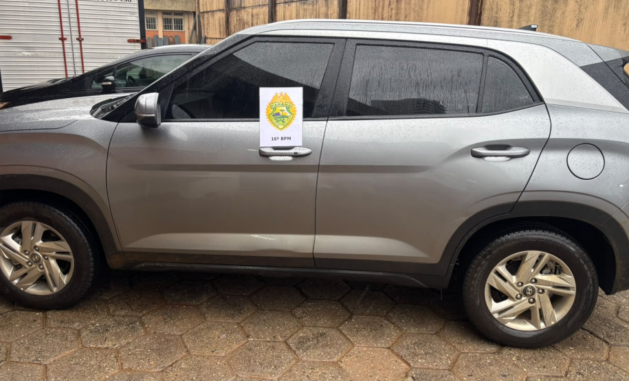 Olho Vivo auxilia PMPR na recuperação de carro furtado e prisão de motorista em Guarapuava