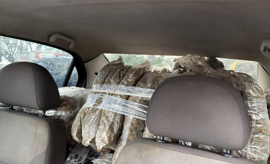 Omnis Fronteira: PMPR apreende 478 quilos de maconha e prende dois homens em Foz do Iguaçu
