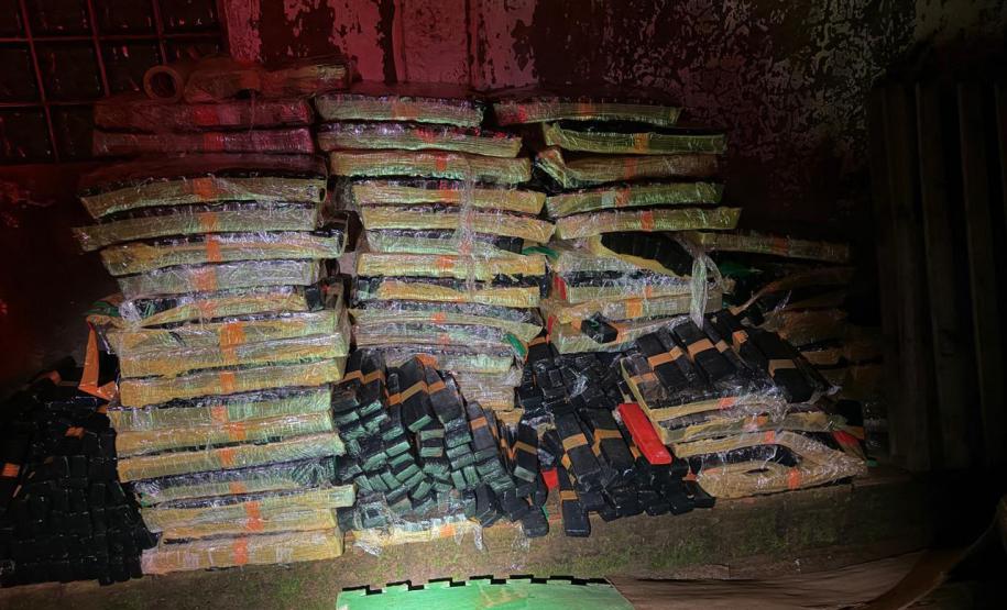 Apreensões de maconha crescem 228% em dez anos na região de fronteira do Paraná