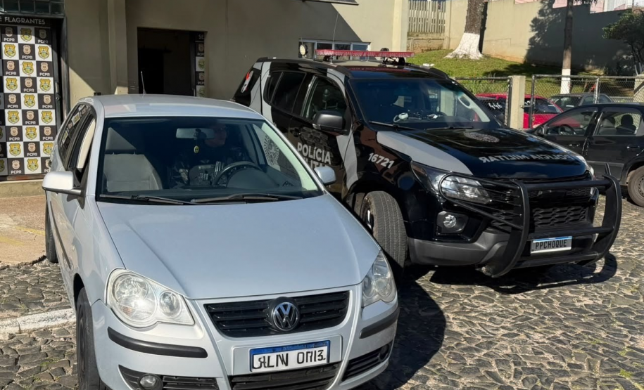 Olho Vivo auxilia PMPR na recuperação de veículo roubado em Ponta Grossa