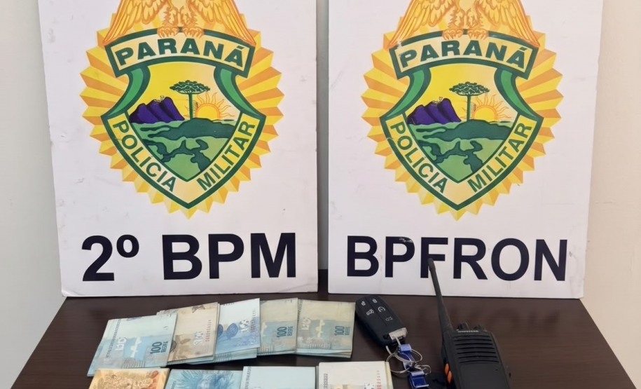 PMPR e PMESP prendem homem após fuga de abordagem em Siqueira Campos