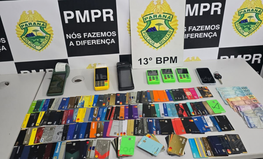 PMPR prende homem suspeito de aplicar golpes com cartões bancários durante evento em Curitiba