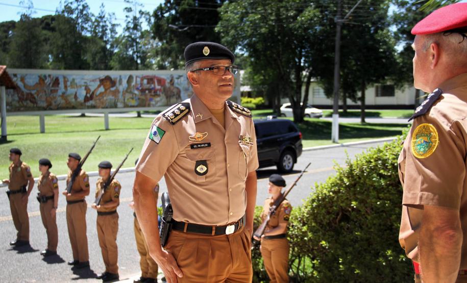 São josé dos Pinhais, 05 de Janeiro de 2018. Lançamento da Operação Verão Curitiba, realizado na Academia Policial Militar do Guatupê.