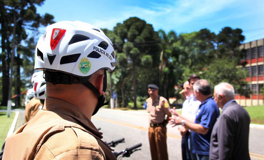 São josé dos Pinhais, 05 de Janeiro de 2018. Lançamento da Operação Verão Curitiba, realizado na Academia Policial Militar do Guatupê.