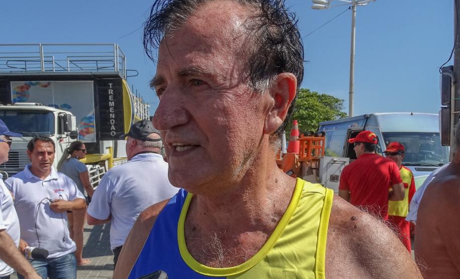 06-01-18 - GuaratubaEntrevista com um dos participantes do evento, Subtenente Lindolfo Leandro Silvano