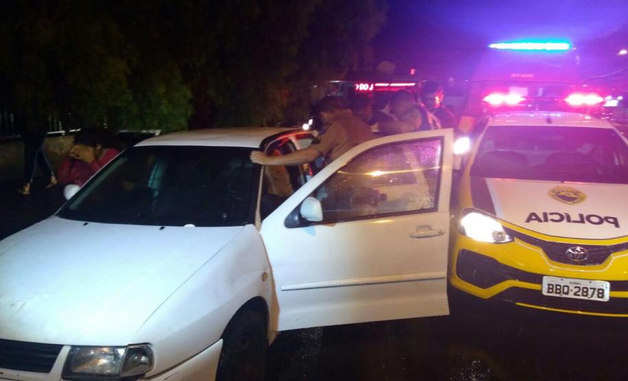 Militares estaduais fazem parto de gestante dentro de veículo em Londrina; criança passa bem