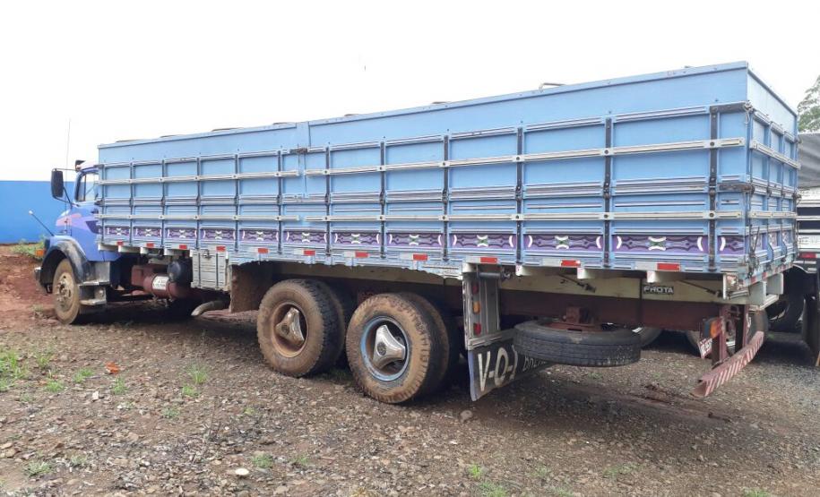 Caminhões e defensivos agrícolas avaliados em R$ 767 mil são recuperados pela Polícia Militar no Norte Pioneiro