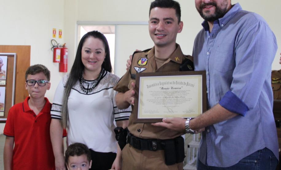 ALEP homenageia policiais militares pelos excelentes serviços prestados à comunidade no Norte Pioneiro